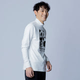 Men's BBCO MOCK NECK(LONG SLEEVE)｜White（25-1504-01）