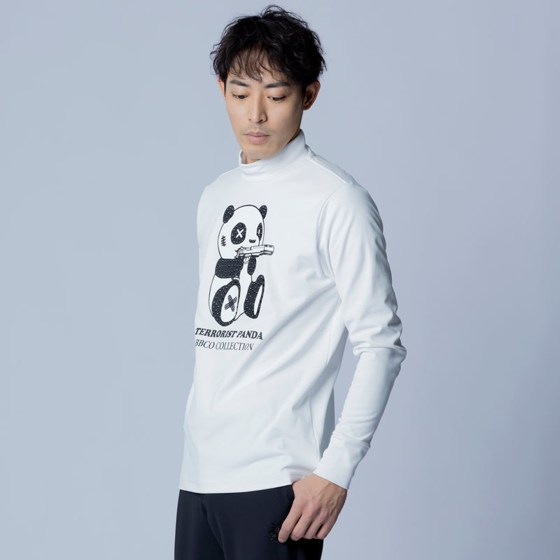 Men's BBCO MOCK NECK(LONG SLEEVE)｜White（25-1504-01）