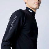 Men's BBCO BBCO BACK PRINT LONG SLEEVE<br>MOCK NECK｜Black<br>（A0-1551-11）