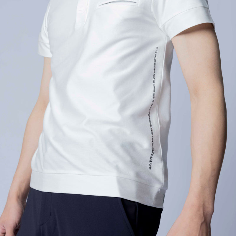 Men's  BBCO HOLE Pt POLO｜White（A0-2804-11）