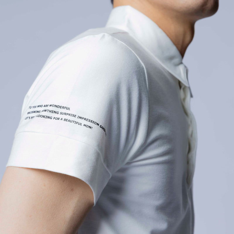 Men's  BBCO HOLE Pt POLO｜White（A0-2804-11）